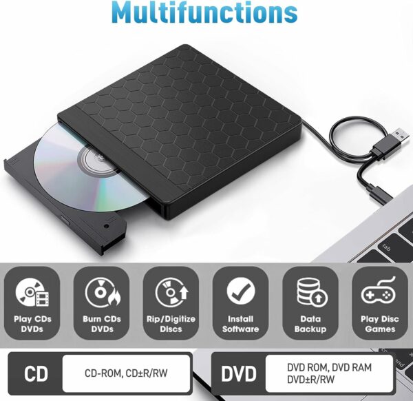 Lecteur CD Externe – Image 5