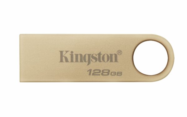 Kingston DataTraveler SE9 Gen 3 - 128Go 220MB/s - Métal - Clé USB 3.2 Gen 1 - Dorée – Image 2