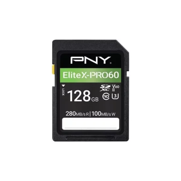 PNY Elite-X SDXC Card 128GB Class 10 UHS-I U3 100MB/s