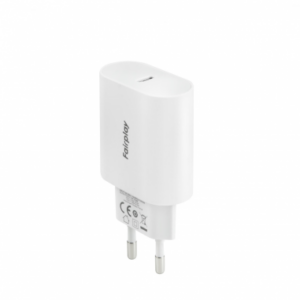 Chargeur Rapide USB Type-C 25W Blanc FairPlay