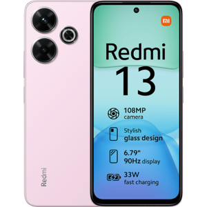 Xiaomi Redmi 13 4G Dual SIM 6GB RAM 128GB Pearl Rose