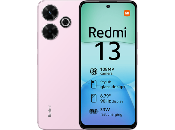 Xiaomi Redmi 13 4G Dual SIM 6GB RAM 128GB Pearl Rose