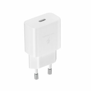 Samsung adaptateur secteur – 15 Watt – 2 A – PD USB-C – blanc Samsung adaptateur secteur - 15 Watt - 2 A - PD USB-C - blanc