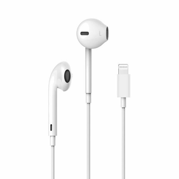 Écouteurs pour iPhone Blanc Bluetooth D-power K6053 – Image 2