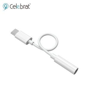 modèle : D8 Matériau : TPE Longueur du câble : environ 11 cm Poids : environ 3 g Couleur : blanc Câble audio de type C vers 3,5 mm