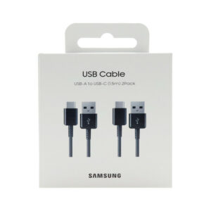 Samsung Pack 2 câbles USB-C vers USB A noir (1,5 m)