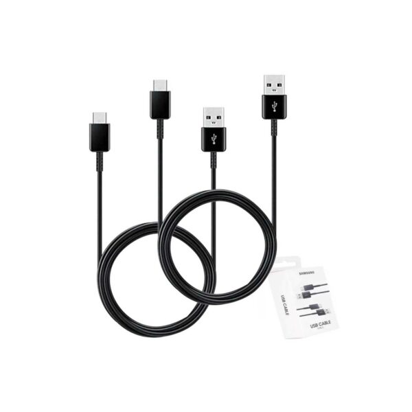 Samsung Pack 2 câbles USB-C vers USB A noir (1,5 m) – Image 2