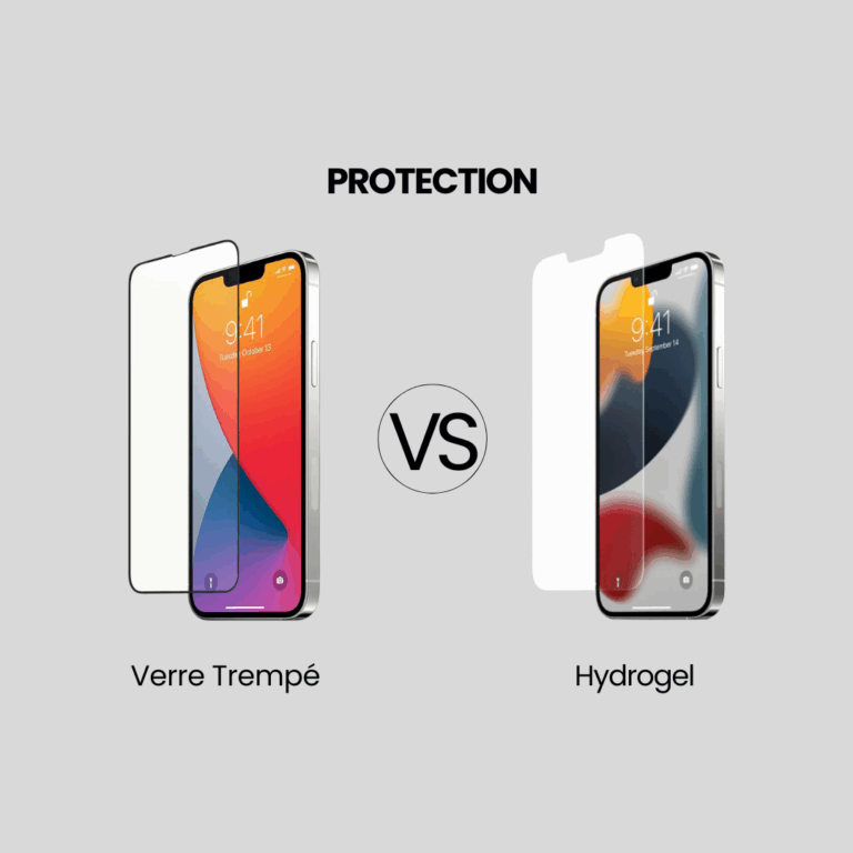 Verre trempé classique vs Film hydrogel