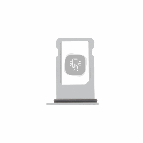 Tiroir Sim Argent iPhone 8 Plus