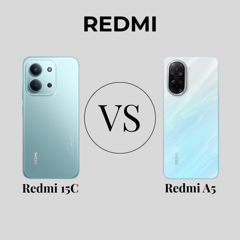 Comparatif: Redmi 15C vs Redmi A5